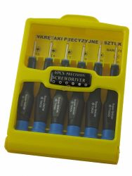 ZESTAW ŚRUBOKRĘTÓW PRECYZYJNYCH 6 SZT