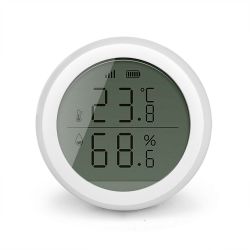 Czujnik temperatury wilgotności ZigBee Tuya z wyświetlaczem LCD