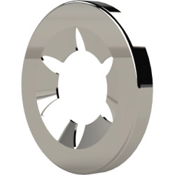 Quick fastener, H 1.3 mm, inner Ø 8 mm, outer Ø 15.3 mm, steel, stainless, 003.15.489
