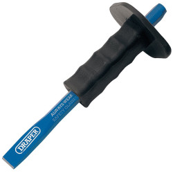 Draper 64681 Octagonal Shank Cold Chisel with Hand Guard (19 x 250mm)