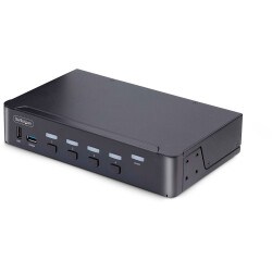 StarTech.com D86A2-4-PORT-8K-KVM 4-Port DisplayPort KVM Switch, 8K 60Hz / 4K 14