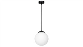 Kinkiet Wiszący Arvi White Z Rustykalnym Kloszem Białym K-4528 Kaja Lighting