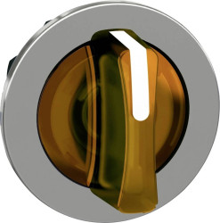 Schneider Electric ZB4FK1353 ZB4FK1353 Element czołowy przełącznika wyboru płaski (Ø) 30.5 mm chrom, żółty 1 szt.