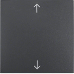 B.1/B.3/B.7 Glas Klawisz z nadrukiem /strzałki/ antracyt 16201616