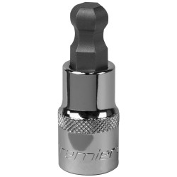 Sealey SBBH010 Ball-End Hex Socket Bit 12mm 1/2&quot;Sq Drive