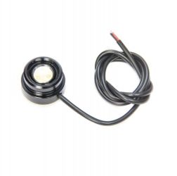 LAMPA LED 12V 1W 21MM BIA SOCZ SAMOP