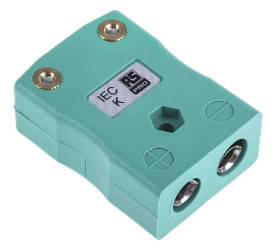 Złącze termoparowe Złącze termoparowe RS PRO do Termopara typu K Standardowy