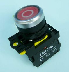 NYG3-P2 5A/230VAC 1xNC RED/WHITE IP65