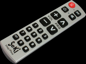 311154 Seki Easy Plus, universal remote control with learning capabilit