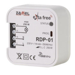 RDP-01 Ściemniacz dopuszkowy 1-kanał. ZAMEL