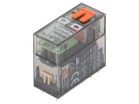 Przekaźnik elektromagnetyczny, DPDT, Cewka: 8A, 24VAC/250VAC HR502CA024