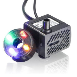 230V 3W Submersible LED Water Liquid Pump - for Aquarium - JK-180 - with LED Lights