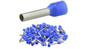 Końcówka Tulejkowa Izolowana Typ Hi / Te Din 16-12 Miedziana Cynowana...