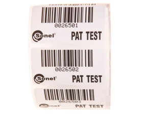 Naklejki z kodami kreskowymi (rolka 100szt.) WANAKKODPAS