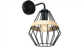 Kinkiet Cliff Black 1Xe27 Mlp5523 Milagro