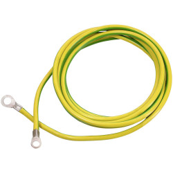 as - Schwabe 70869 Earthing Cable 3m Yellow/Green H07V-K 16mm 1pc