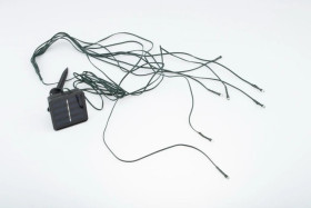 Girlanda Solarna Ogrodowa 7x LED Ozdobne Punkciki Świetliki ORNIS LUMILED