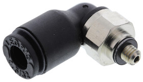 Złączka pneumatyczna Złącze M3 męskie Wciskane 4 mm Legris Adapter gwintowany kolankowy M3 męskie