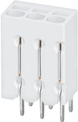 Zacisk przyłączeniowy płytki drukowanej Phoenix Contact PTSM 0,5/ 4-2,5-V THR WH R44, 18