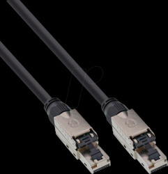 77830S patch cable Cat.6A U/UTP, black, 30m