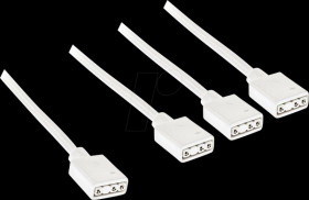 PGW-AC-KOL-156 Kolink ARGB 1-3 splitter cable, 30 cm, white