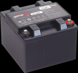 G26EP Pure lead battery, 12 V, 26 Ah