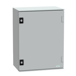 Schneider Electric PanelSeT PLM NSYPLM43BG Szafka instalacyjna 330 x 430 x 200 poliester szary 1 szt.