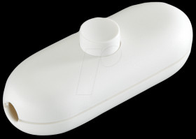 5044.008.01 Cord intermediate switch with button, 1-pin OFF