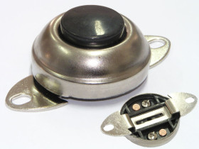 Przełącznik "klakson" ASW-08 12V DC OFF-(ON)