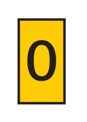 Oznacznik kabli z klipsem Zatrzask HellermannTyton zakres 2.8 → 3.8mm Cable Marker ilość 1000jednostki