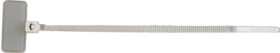 Cable tie, PA, (L x W) 110 x 2.5 mm, bundle-Ø 1.5 to 19 mm, natural, -40 to 85 °C, 111-81919