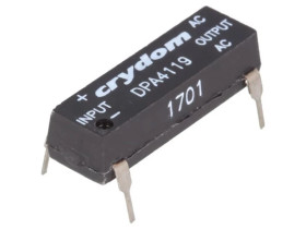 DPA4119 Przekaźnik półprzewodnikowy Uster: 3,5...10VDC 1A 20...140VAC