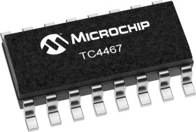 Moduł sterownika bramki 16-pinowy 1,2 A SOIC TC4467COE Analogowy 18V