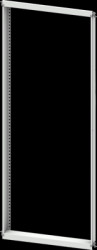 Frame, rectangular, sheet steel, (W x H x D) 800 x 1800 x 91 mm, light gray, 8PQ2000-8BA01