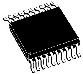 Maxim Integrated Nadajnik-odbiornik liniowy MAX3223EEAP+ Sterownik liniowy, Konwerter, Sterownik SSOP Powierzchnia