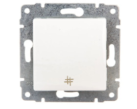 VENA Łącznik krzyżowy biały 510417