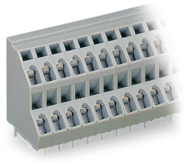 Klucz polaryzacyjny 4 -pinowe raster 5mm 2 -rzędowe Przewlekany Męski WAGO