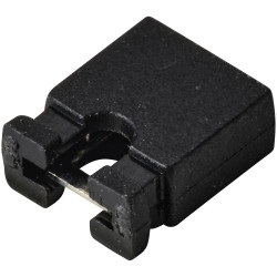 TRU COMPONENTS TC-13537836 Shorting jumper 2.54 mm spacing 2 pins 1 pc