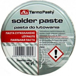Pasta do lutowania 40g metalowe pudełko