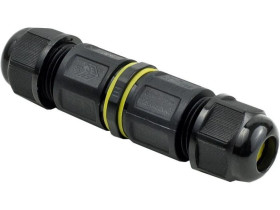 Wodoodporna mufa kablowa z 3 torowym złączem śrubowym, IP68, 450V