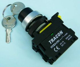 NYK3-K31 5A/230VAC 1xNO/1xNC Z KLUCZEM