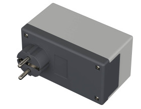 Obudowa ręczna 120 x 65 x 66mm IP40 ABS Szary