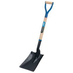 Draper 31391 Hardwood Shafted Square Mouth Builders Shovel
