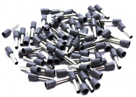 TULEJKA IZOLOWANA KABLOWA ZAKOŃCZENIE 4mm TULEJKI IZOLOWANE 100 sztuk