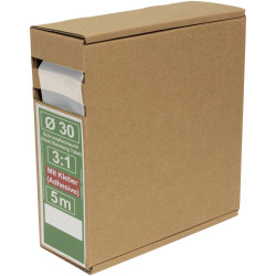 Quadrios 25CA507 Heatshrink adhesive Transparent 3:1 shrinkage 5m length