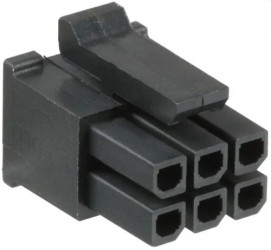 MX-43025-0608 złącze żeńskie na przewód 6 pin