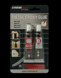 METAL EPOXY GLUE - Dwuskładnikowy klej epoksydowy 2x20g