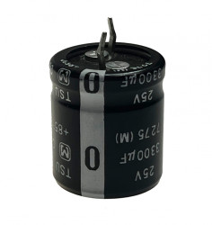 Kondensator elektrolityczny 3300uF/25V 22x25 85C SNAP-IN