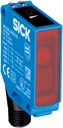 Czujniki fotoelektryczne Retrorefleksyjny w obudowie prostokątnej SICK PNP zakres 4 m LED