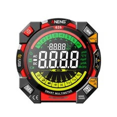 Miernik cyfrowy ANENG 626 Wysoka precyzja 6000 odczytów Tester napięcia,prądu,oplubu Ładowanie przez USB Pomiary AC DC Ekran ant